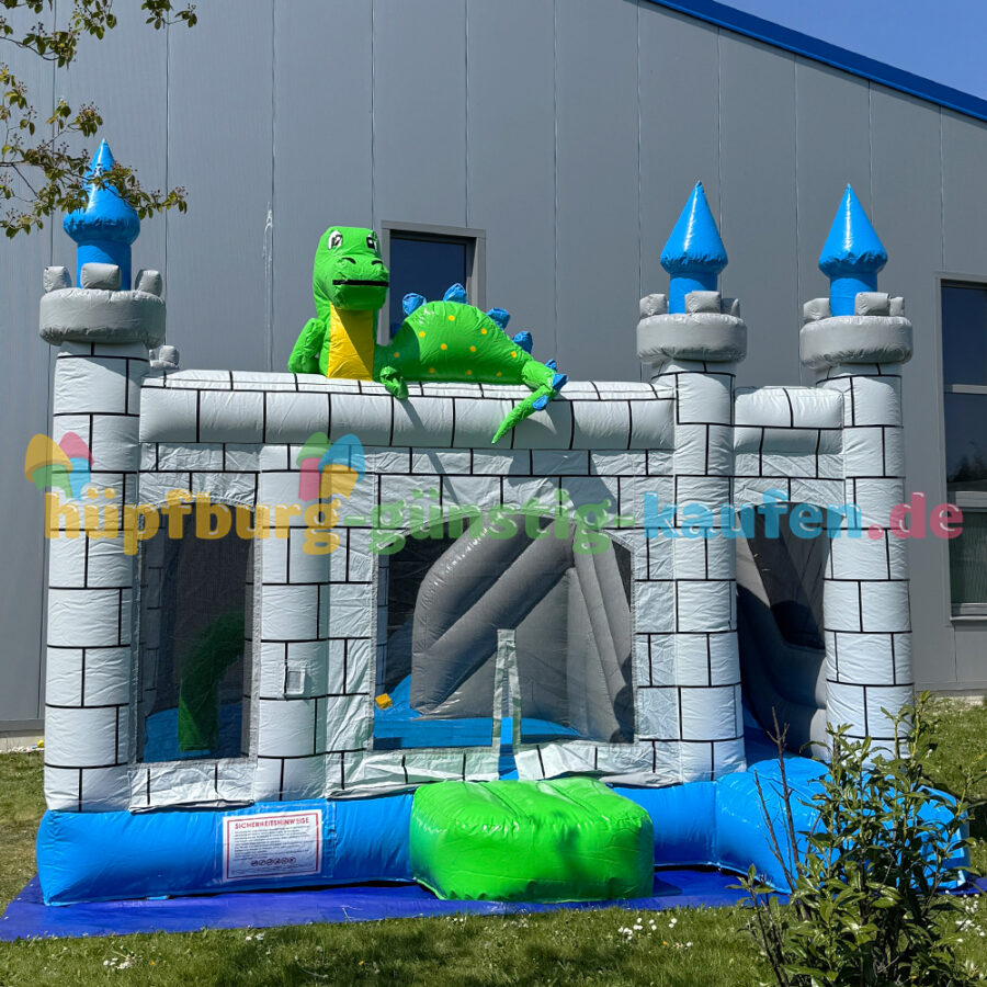 Hüpfburg Drache mit Rutsche – Bild 23