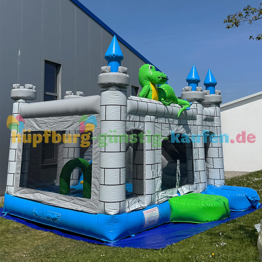 Hüpfburg Drache mit Rutsche – Bild 24