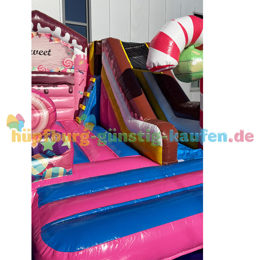 Hüpfburg Candy mit Rutsche – Bild 5