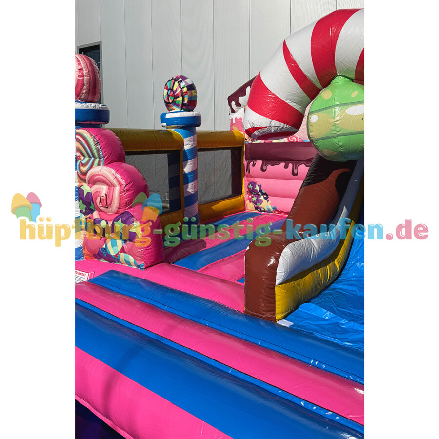 Hüpfburg Candy mit Rutsche – Bild 6