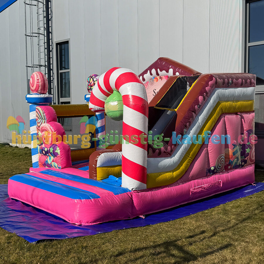 Hüpfburg Candy mit Rutsche – Bild 7