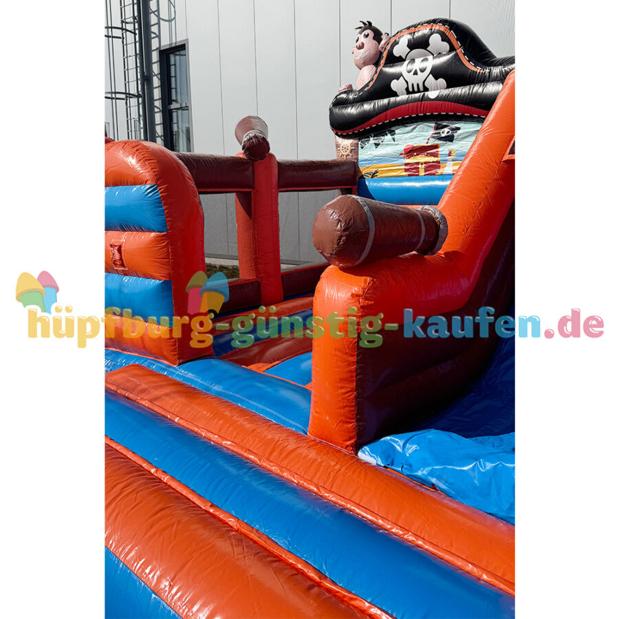 Hüpfburg Piraten mit Rutsche – Bild 4