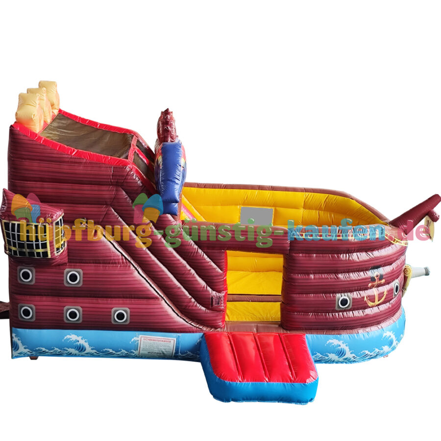 Hüpfburg Piratenschiff mit Rutsche – Bild 13