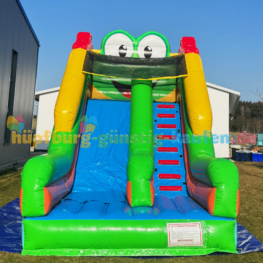 Hüpfburg Rutsche Frosch – Bild 13