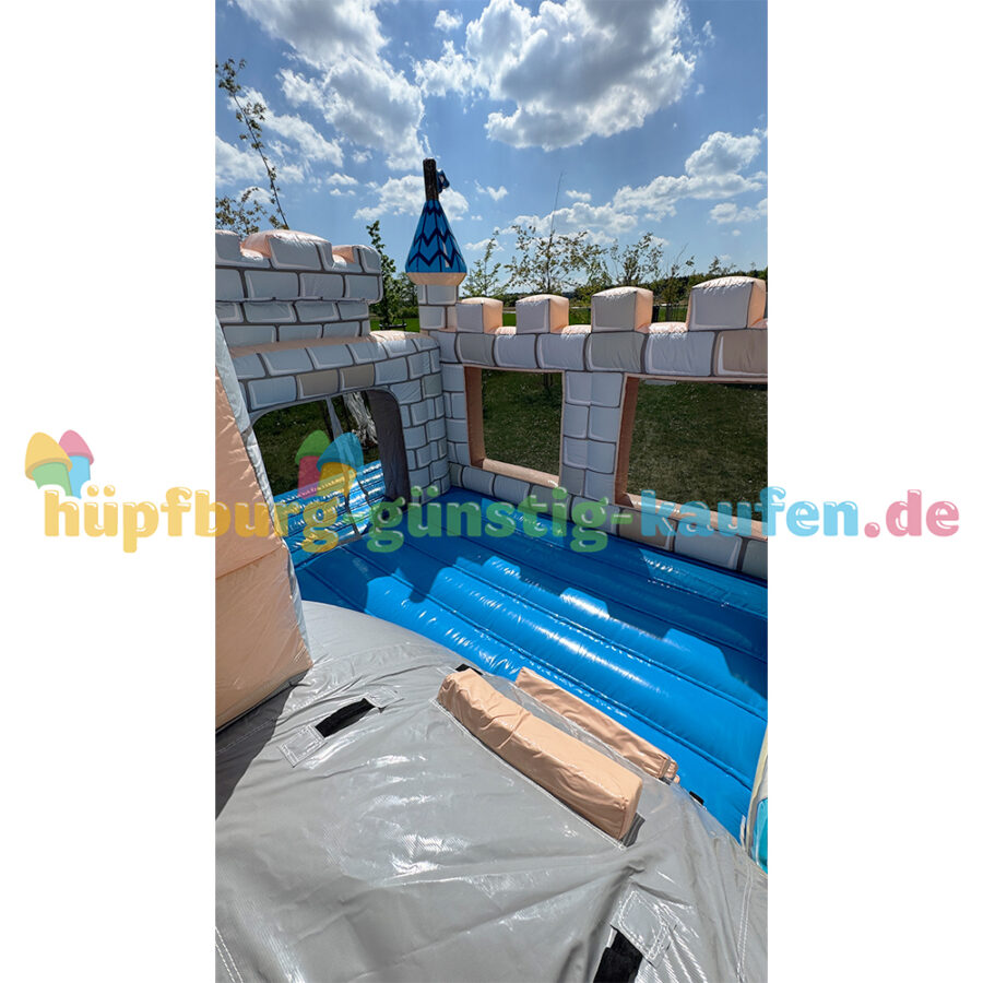 Hüpfburg Ritterschloss mit Drache – Bild 23