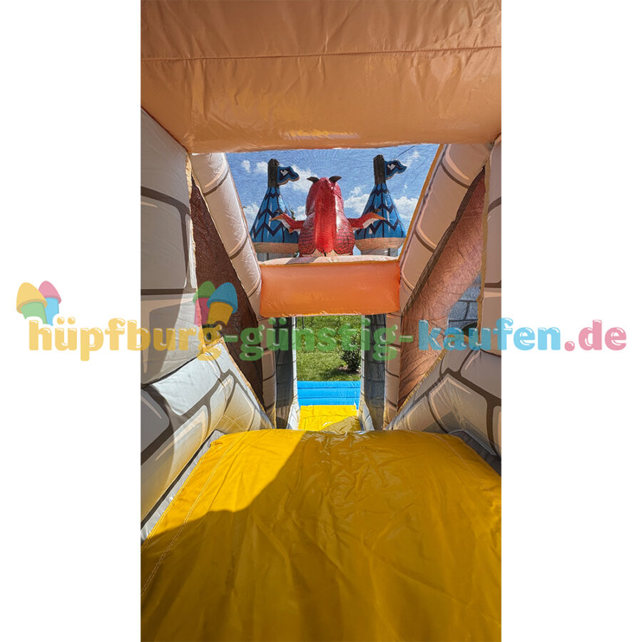 Hüpfburg Ritterschloss mit Drache – Bild 24