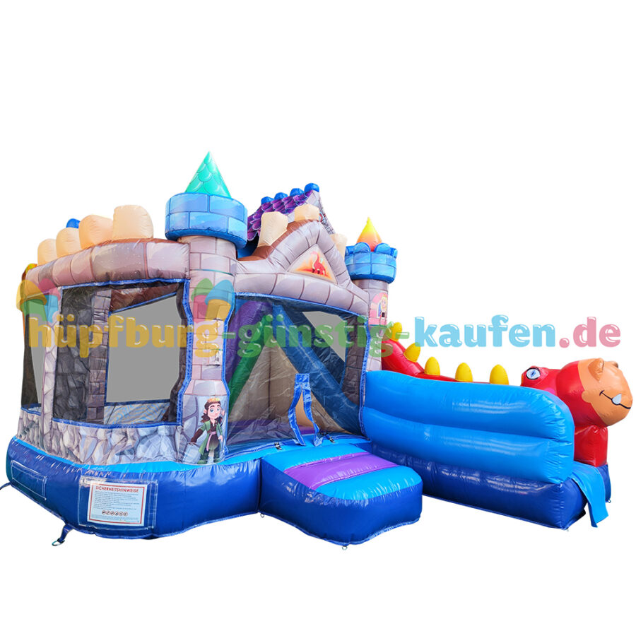 Hüpfburg Drachen Rutsche – Bild 18