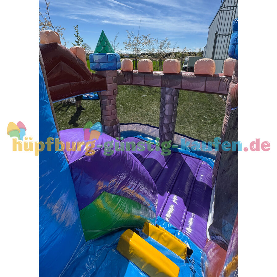 Hüpfburg Drachen Rutsche – Bild 9
