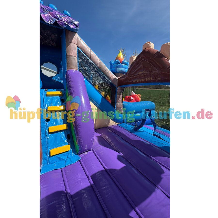 Hüpfburg Drachen Rutsche – Bild 10
