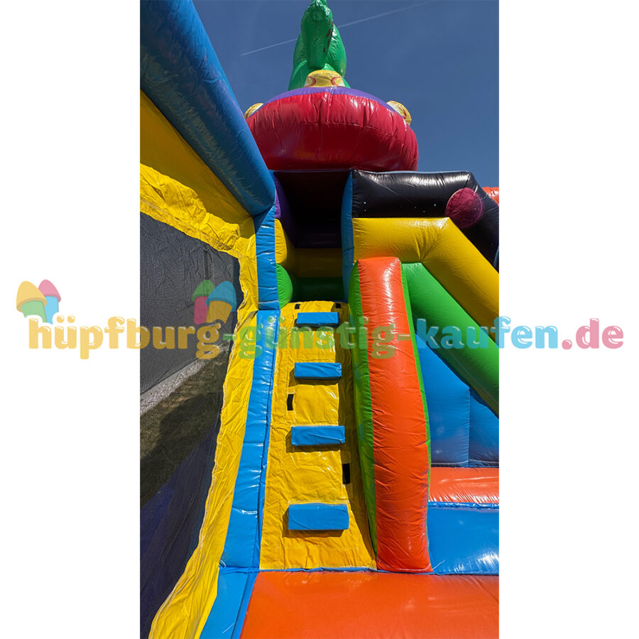Hüpfburg Alien mit Rutsche – Bild 16