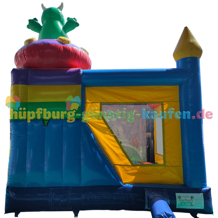 Hüpfburg Alien mit Rutsche – Bild 23