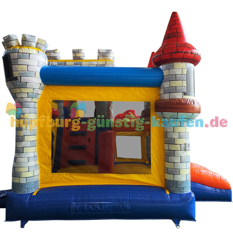 Hüpfburg Burg mit Rutsche – Bild 8