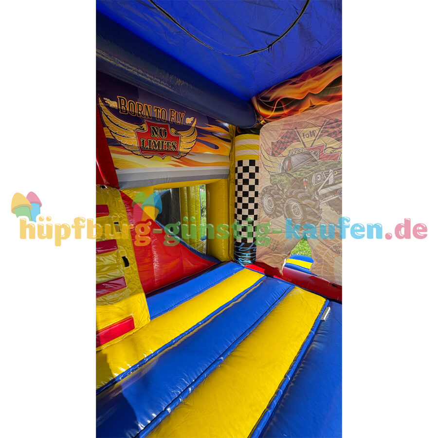 Hüpfburg Monstertruck mit Rutsche – Bild 14