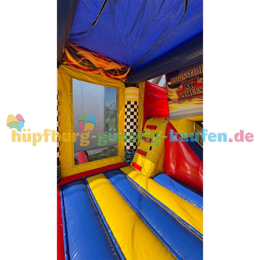 Hüpfburg Monstertruck mit Rutsche – Bild 15