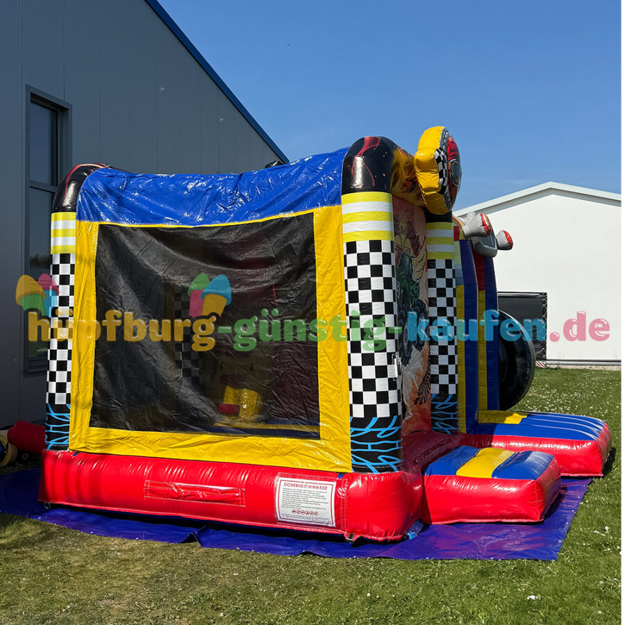 Hüpfburg Monstertruck mit Rutsche – Bild 16