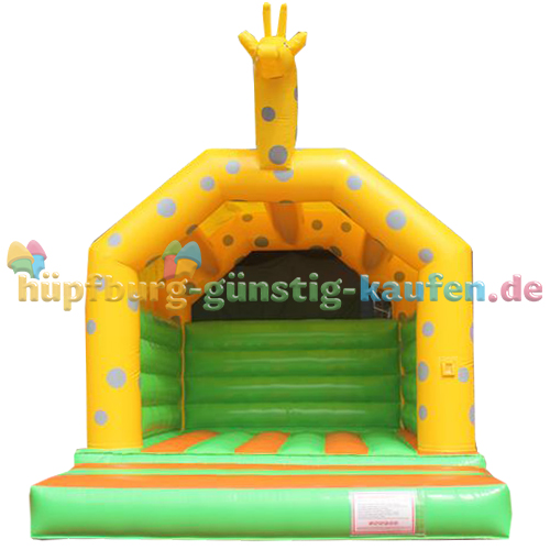 Tag !KEIN KAUF! Hüpfburg Profi Giraffe XL 5,2m x 4m x 4,5m Mieten für 100,00 € 