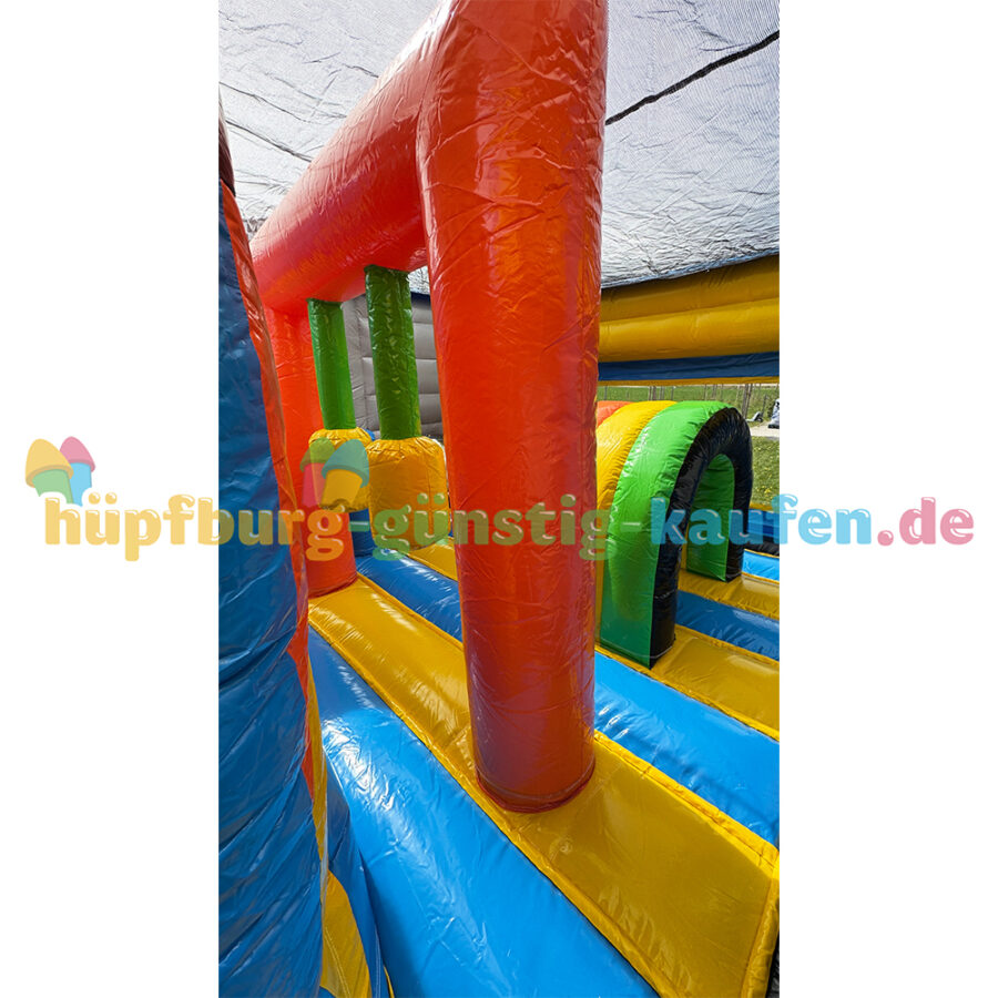 Hüpfburg Motorsport mit Rutsche – Bild 4