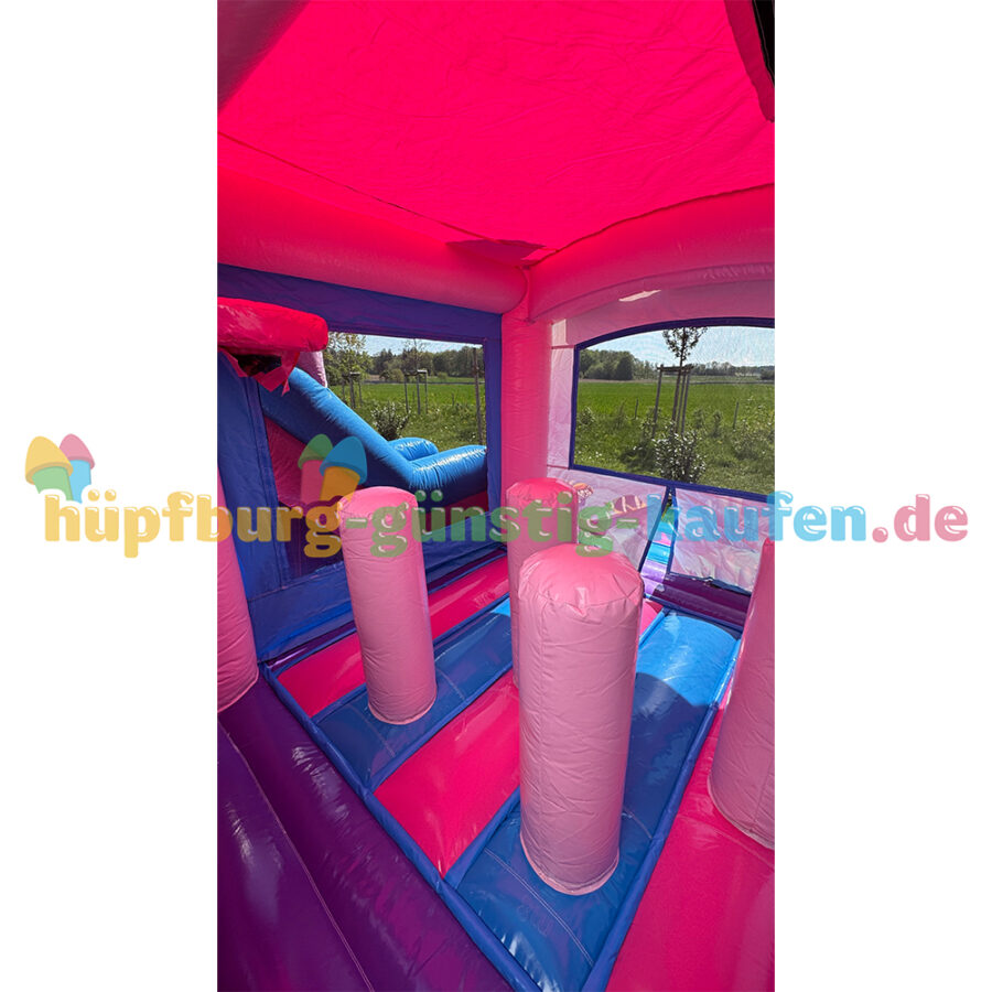 Hüpfburg Badenixe mit Rutsche – Bild 20