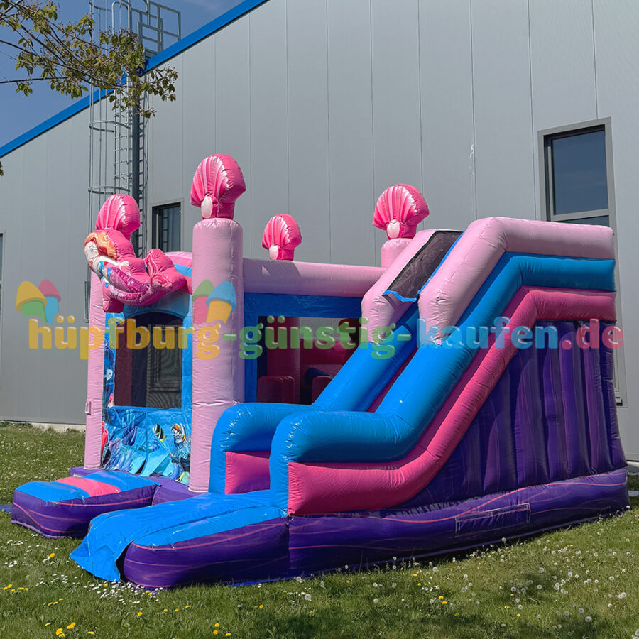 Hüpfburg Badenixe mit Rutsche – Bild 23