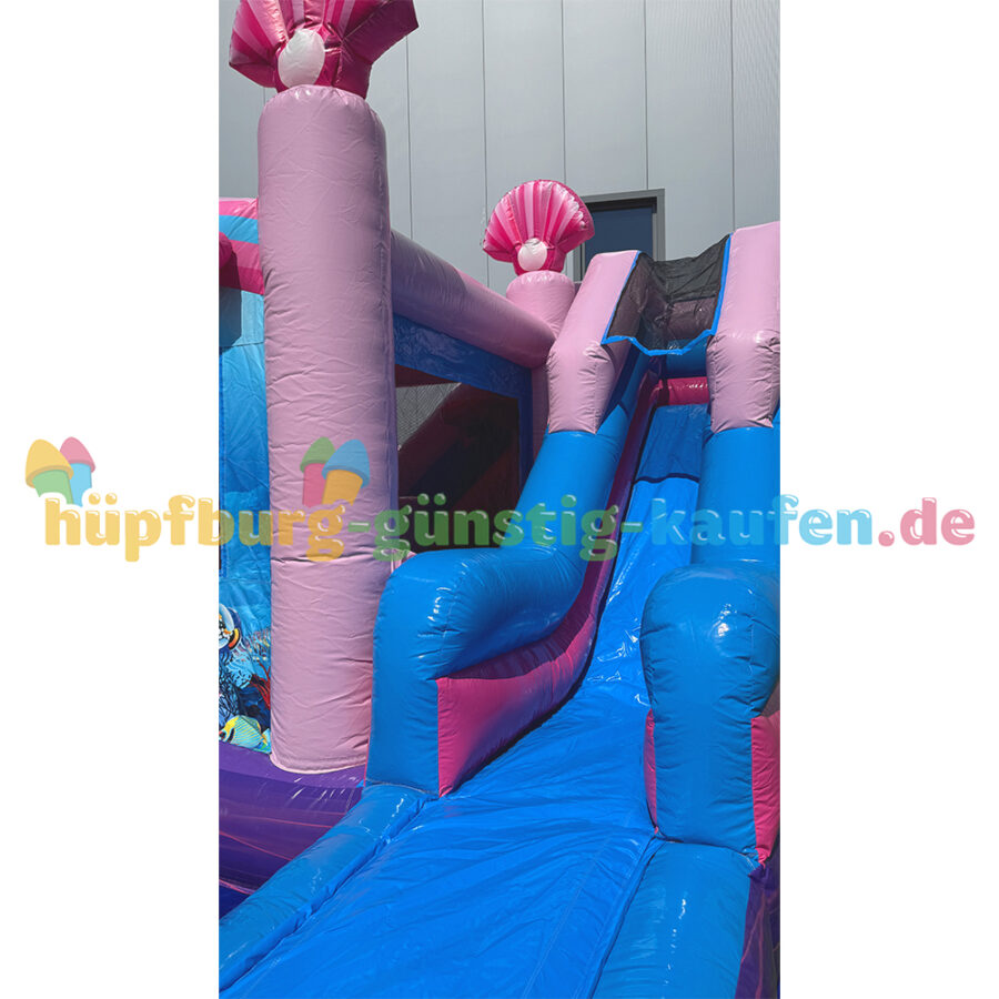 Hüpfburg Badenixe mit Rutsche – Bild 15