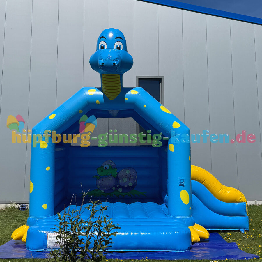 Hüpfburg Dino mit Rutsche – Bild 13
