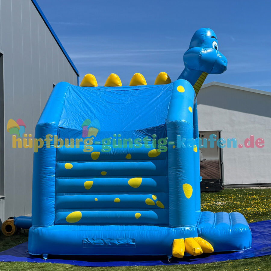 Hüpfburg Dino mit Rutsche – Bild 6