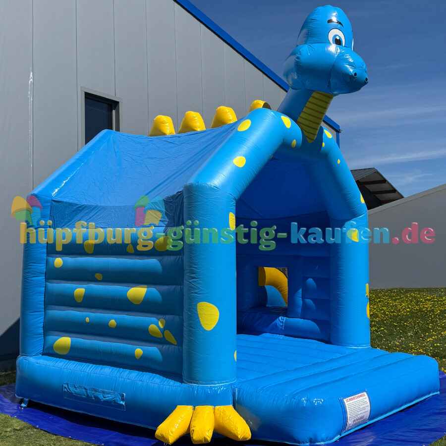 Hüpfburg Dino mit Rutsche – Bild 9