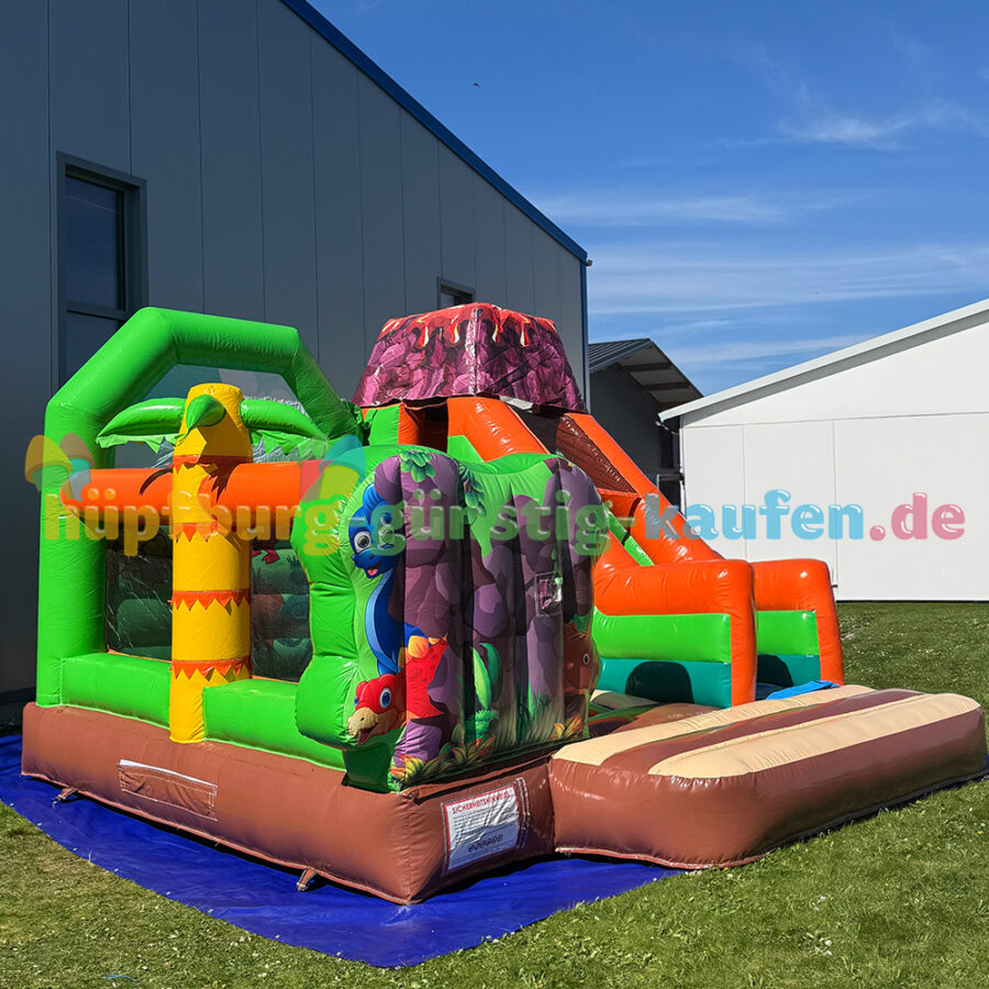 Hüpfburg Dinowelt mit Rutsche – Bild 8