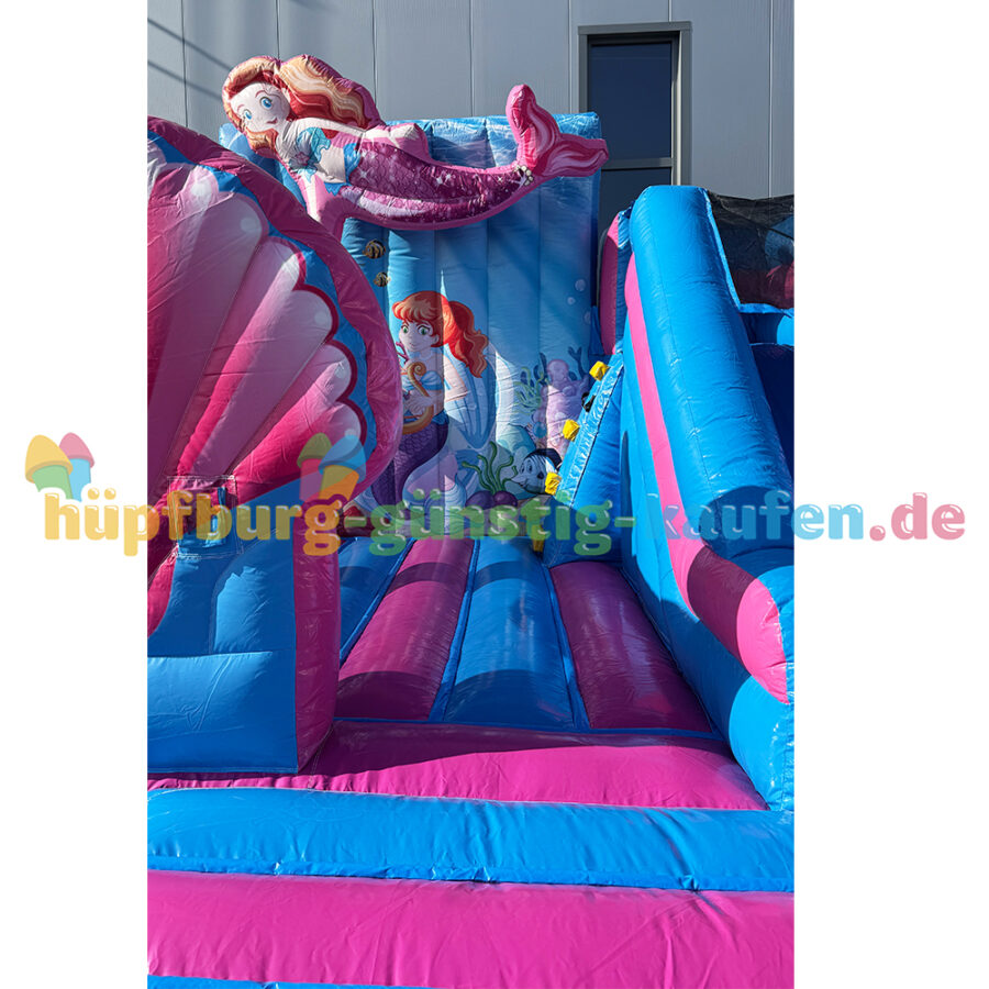 Hüpfburg Meerjungfrau mit Rutsche – Bild 11