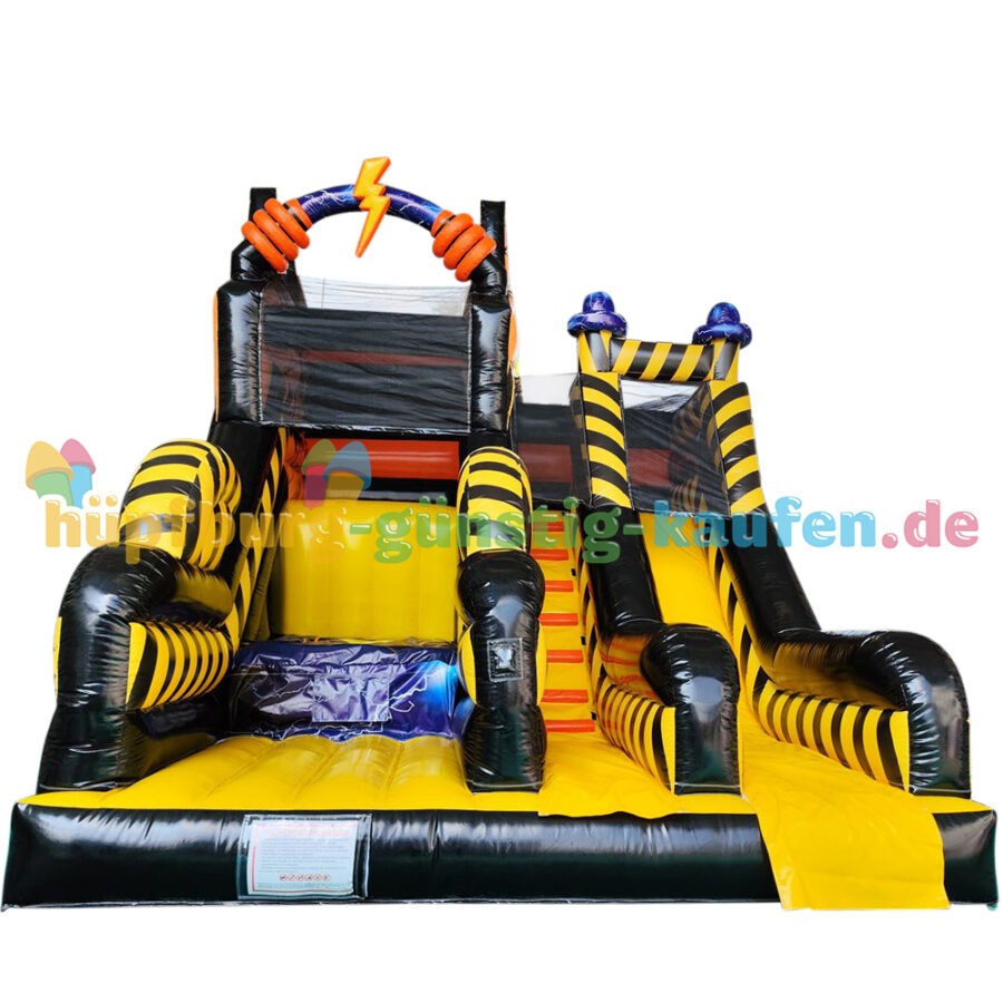 Hüpfburg Actionpark mit Rutsche – Bild 3