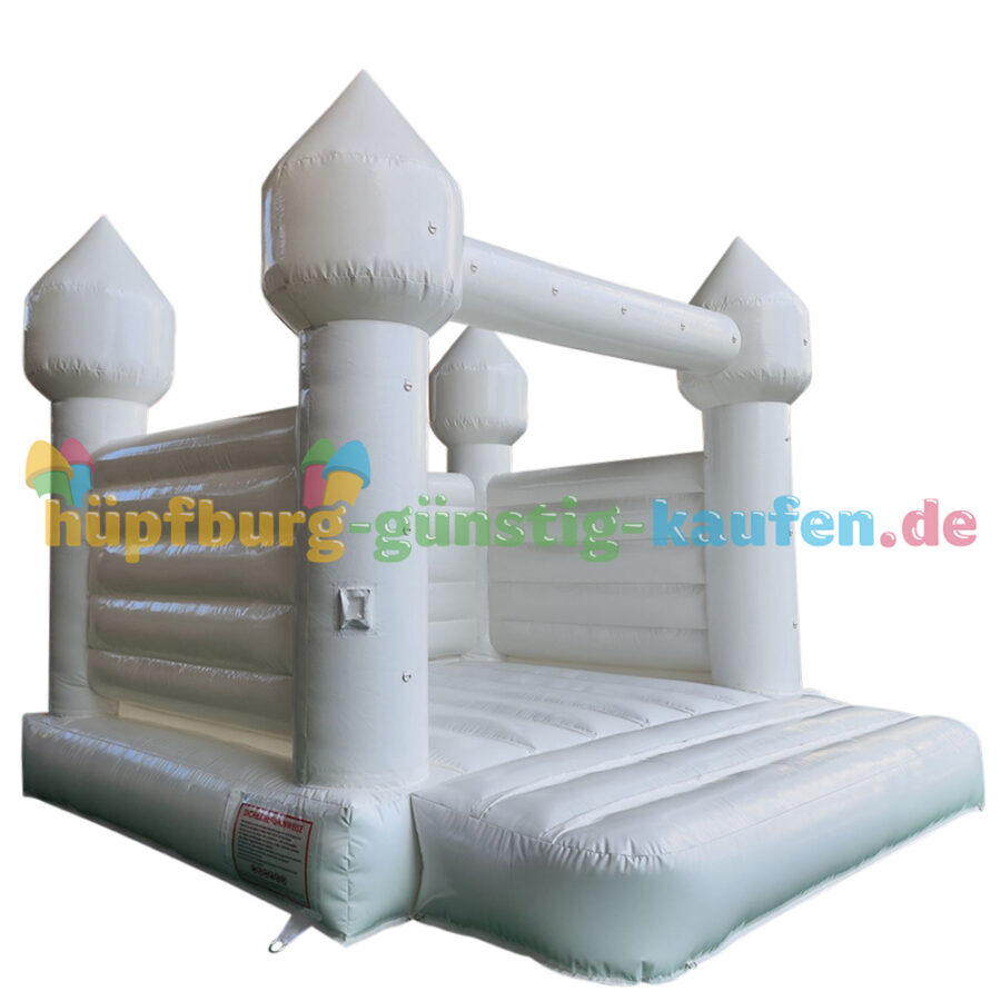 Hüpfburg Pastell - weiß – Bild 4