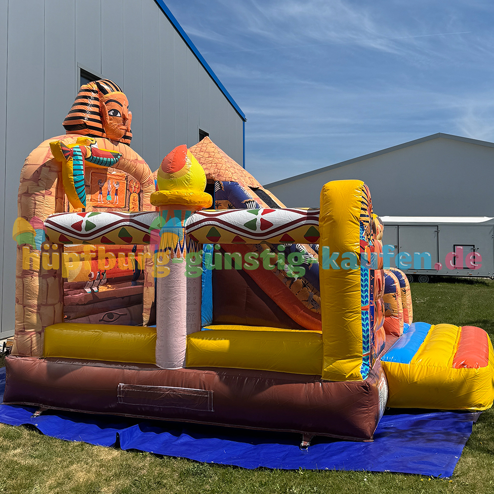 Hüpfburg Pharao mit Rutsche – Bild 14