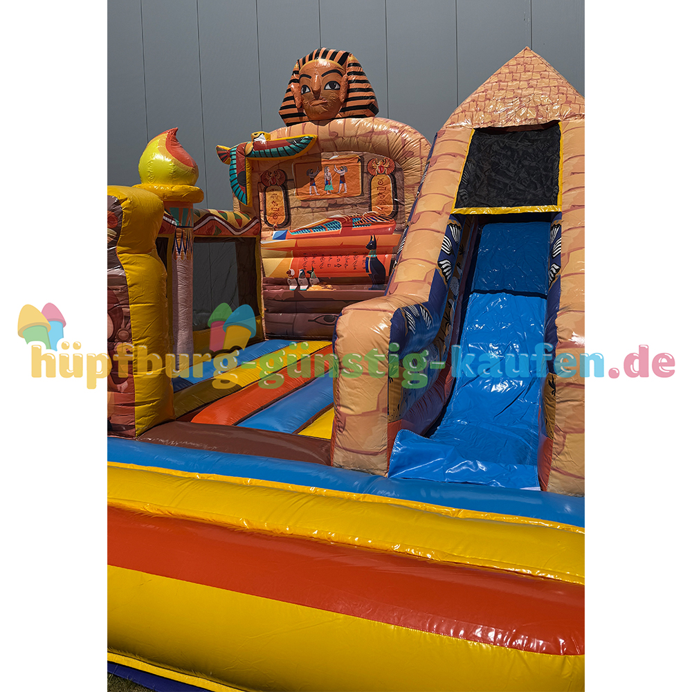 Hüpfburg Pharao mit Rutsche – Bild 15