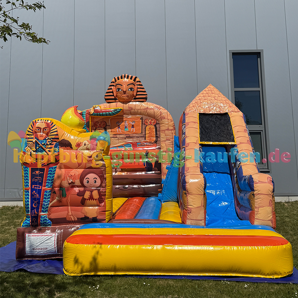 Hüpfburg Pharao mit Rutsche – Bild 4