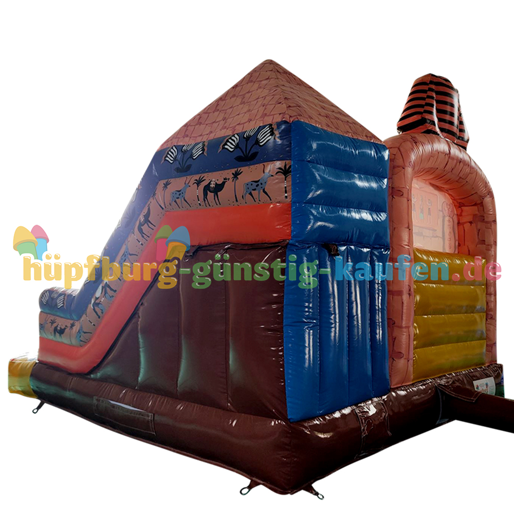 Hüpfburg Pharao mit Rutsche – Bild 6