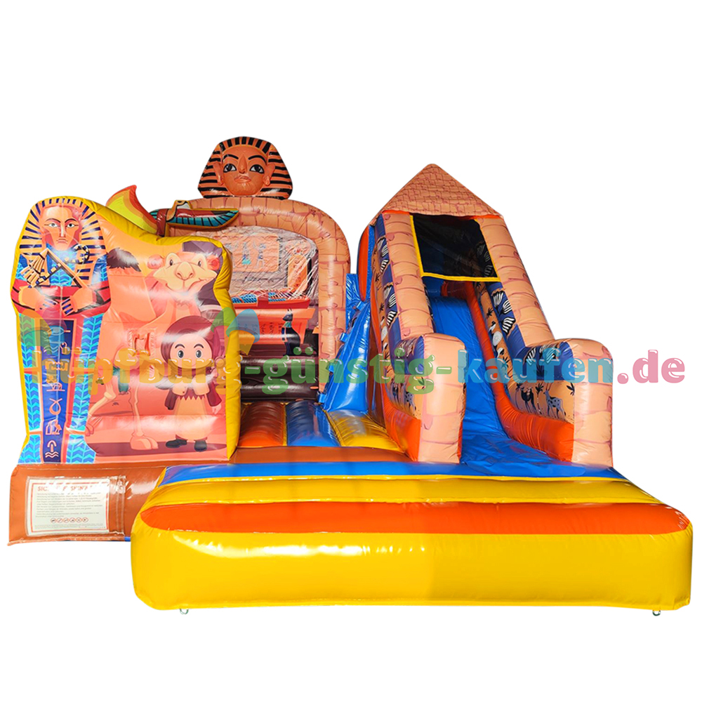 Hüpfburg Pharao mit Rutsche