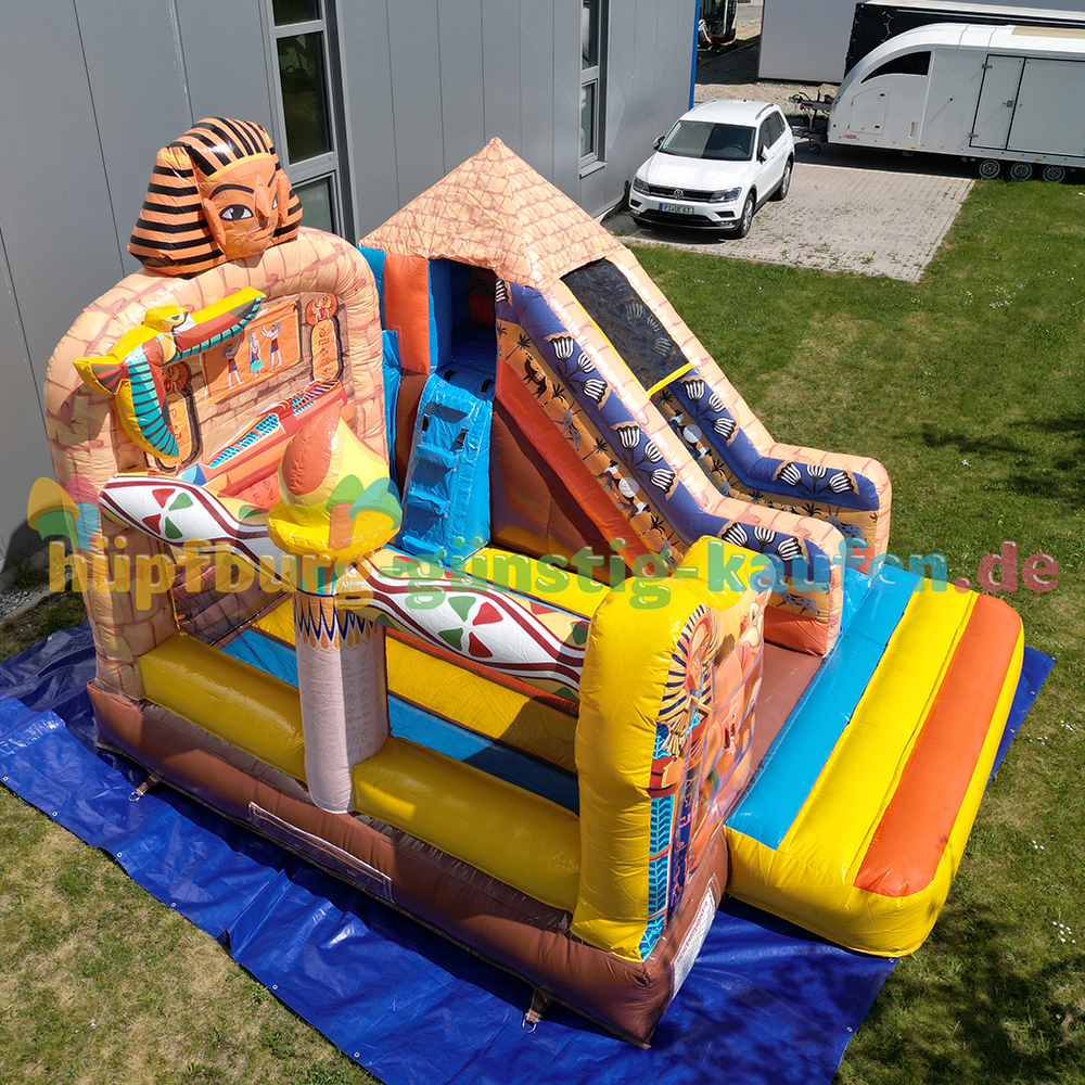 Hüpfburg Pharao mit Rutsche – Bild 11