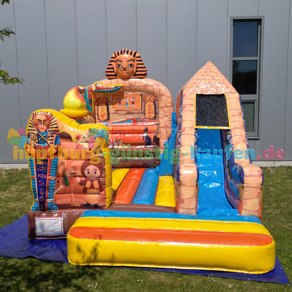 Hüpfburg Pharao mit Rutsche – Bild 12