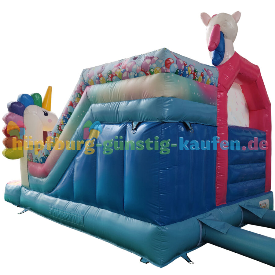 Hüpfburg Einhornland mit Rutsche – Bild 15