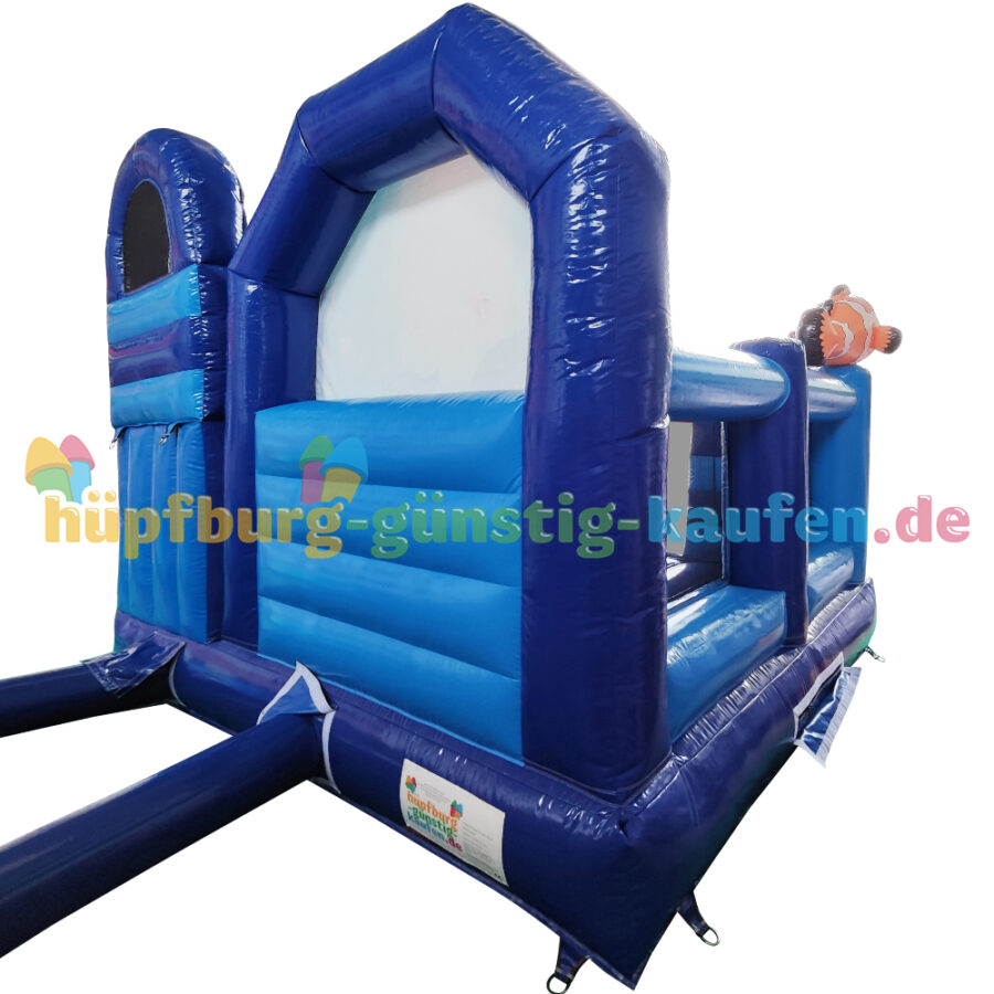 Hüpfburg Clownfisch mit Rutsche – Bild 12