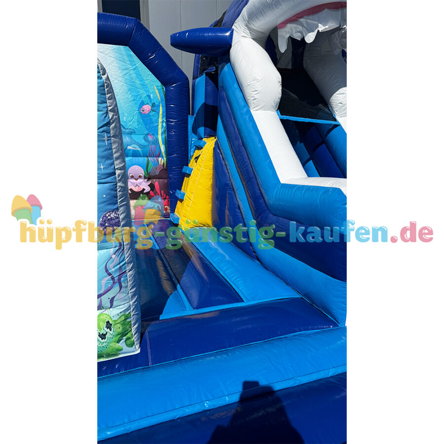 Hüpfburg Clownfisch mit Rutsche – Bild 3