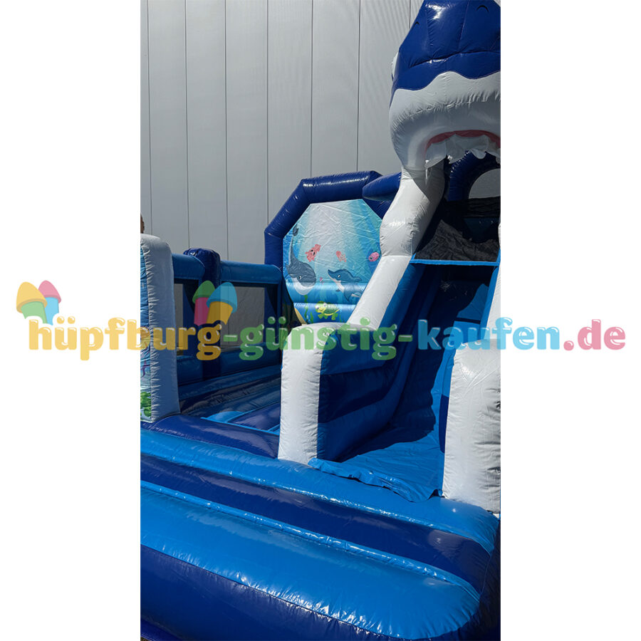 Hüpfburg Clownfisch mit Rutsche – Bild 7