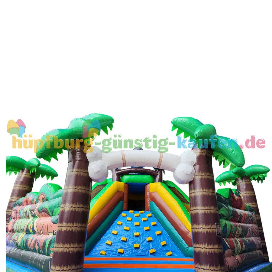 Hüpfburg Dinopark mit Rutsche – Bild 7