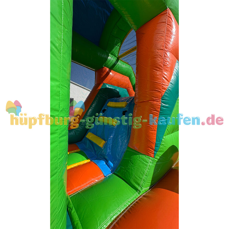 Hüpfburg Elefantenwelt mit Rutsche – Bild 8