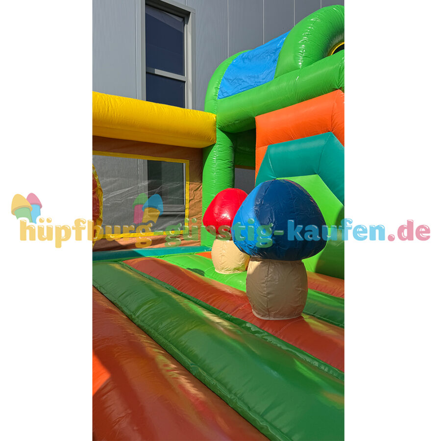 Hüpfburg Elefantenwelt mit Rutsche – Bild 11