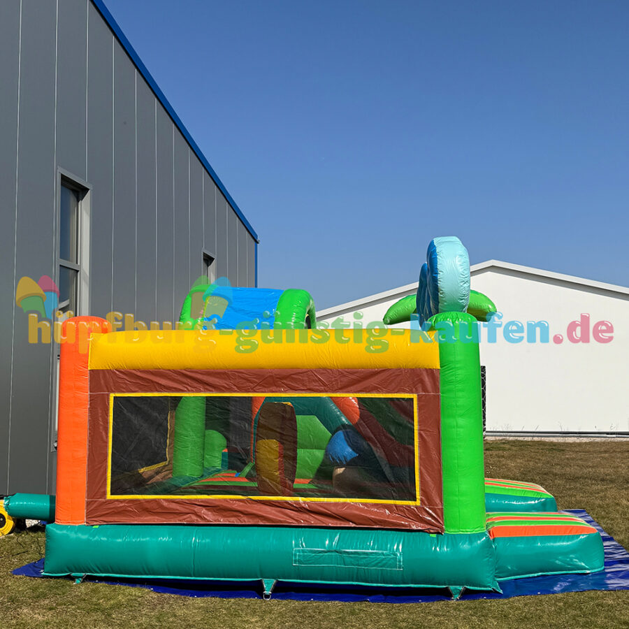 Hüpfburg Elefantenwelt mit Rutsche – Bild 12