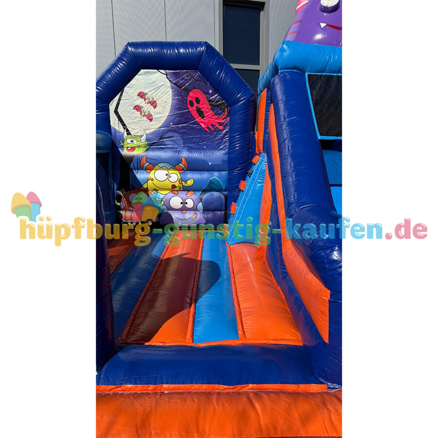 Hüpfburg Gruselmonster mit Rutsche – Bild 10