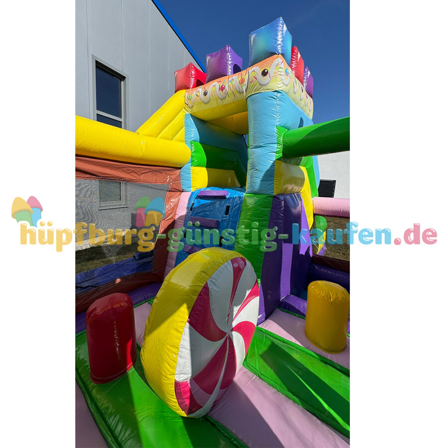 Hüpfburg Partydrache mit Rutsche – Bild 10