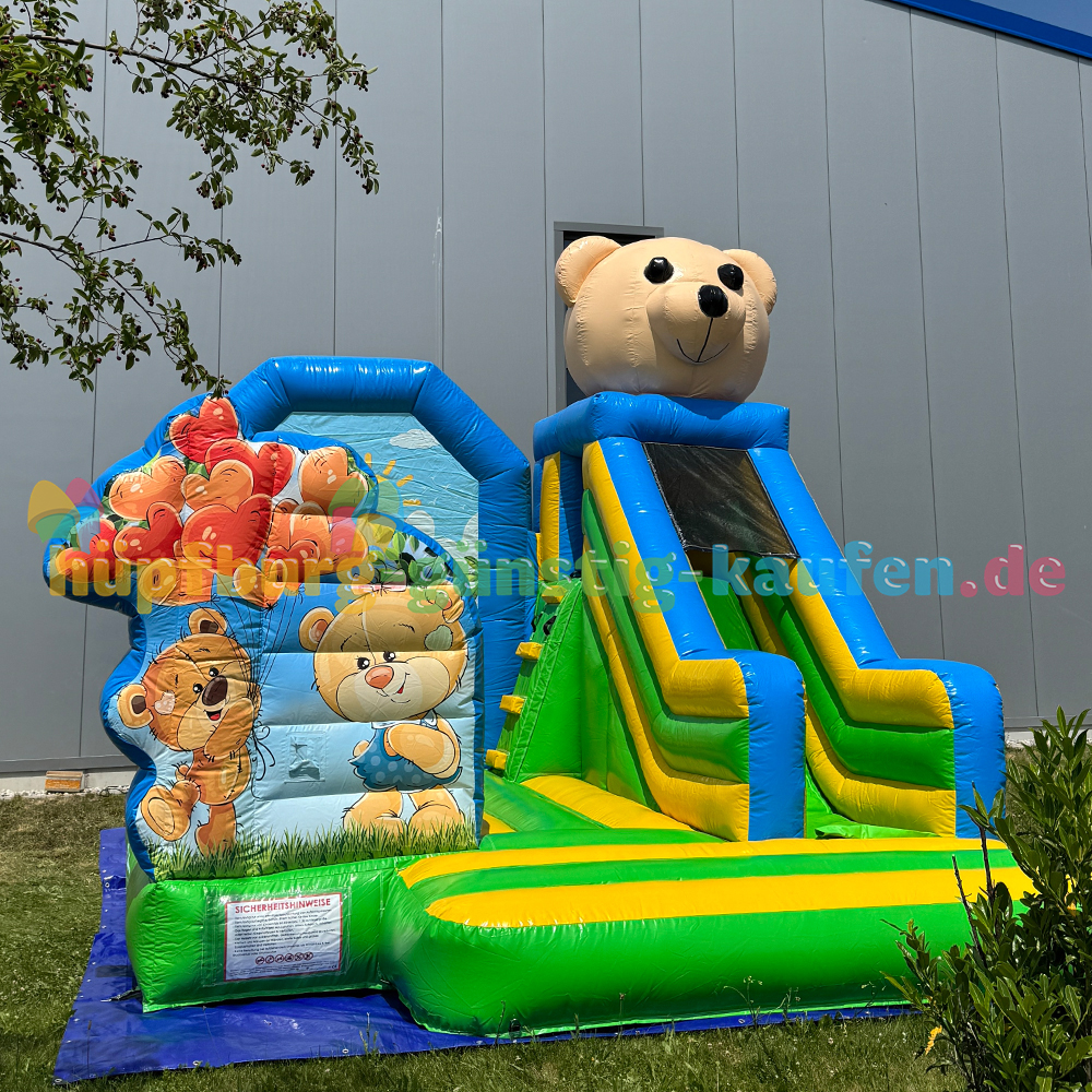 Hüpfburg Bärchen mit Rutsche – Bild 14