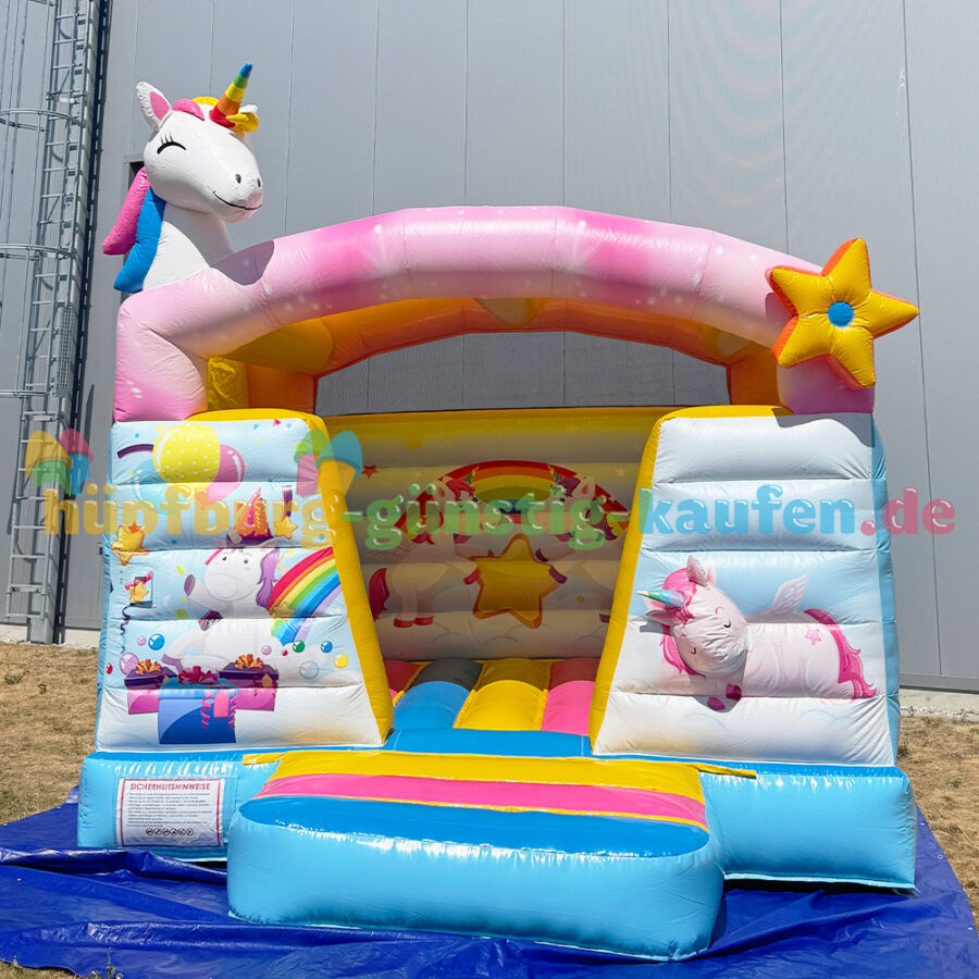 Hüpfburg Einhorn Mini – Bild 14